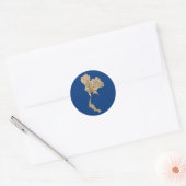 Thailand Map Sticker (Envelop)