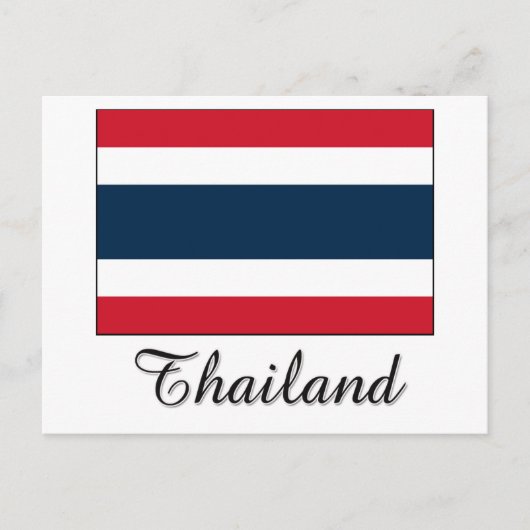 Thailand Marktontwerp Briefkaart (Voorkant)