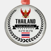 Thailand Metalen Ornament (Voorkant)