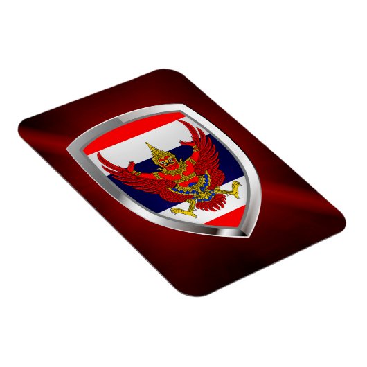 Thailand Metallic Embleem Magneet (Rechterzijde)