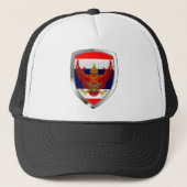 Thailand Metallic Embleem Trucker Pet (Voorkant)