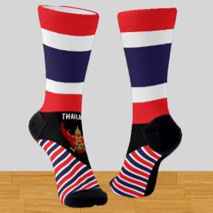 Thailand, mode, Thaise vlag, patriottisch Sokken