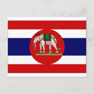 Thailand Naval Ensign Briefkaart