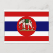 Thailand Naval Ensign Briefkaart (Voorkant)