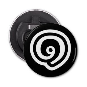 Thailand nummer 1 / Eén / ๑ (Nueng) Thaise taal Button Flesopener