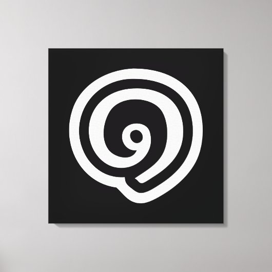 Thailand nummer 1 / Eén / ๑ (Nueng) Thaise taal Canvas Afdruk (Voorkant)