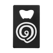 Thailand nummer 1 / Eén / ๑ (Nueng) Thaise taal Creditkaart Flessenopener (Achterkant)