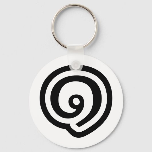 Thailand nummer 1 / Eén / ๑ (Nueng) Thaise taal Sleutelhanger (Voorkant)