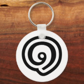 Thailand nummer 1 / Eén / ๑ (Nueng) Thaise taal Sleutelhanger (Voorkant)