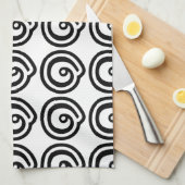 Thailand nummer 1 / Eén / ๑ (Nueng) Thaise taal Theedoek (Quarter Fold)