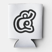 Thailand nummer 5 / Vijf / ๕ (Haa/Ha) Thaise scrip Blikjeskoeler (Voorkant)