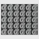 Thailand nummer 5 / Vijf / ๕ (Haa/Ha) Thaise scrip Cadeaupapier (Vlak)