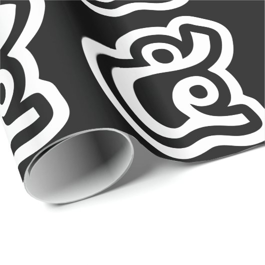 Thailand nummer 5 / Vijf / ๕ (Haa/Ha) Thaise scrip Cadeaupapier (Rol Hoek)