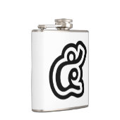 Thailand nummer 5 / Vijf / ๕ (Haa/Ha) Thaise scrip Heupfles (Rechts)