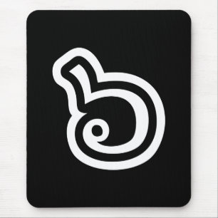 Thailand nummer 6 / Six / ๖ (Ho/Hok) Thaise taal Muismat