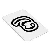 Thailand nummer 7 / Seven / ๗ (Jed/Chet) Thai Magneet (Rechterzijde)