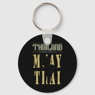 Thailand Origineel Muay Thai Kickboksen Cadeau Voo Sleutelhanger
