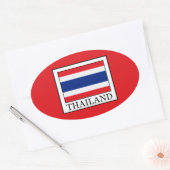 Thailand Ovale Sticker (Envelop)