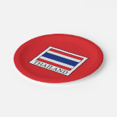 Thailand Papieren Bordje (Gekanteld)