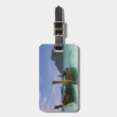 Thailand, Phi Phi Don-eiland, Yong Kasem-strand, Bagagelabel (Voorkant verticaal)