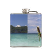 Thailand, Phi Phi Don-eiland, Yong Kasem-strand, Heupfles (Achterkant)