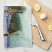 Thailand, Phi Phi Don-eiland, Yong Kasem-strand, Theedoek (Quarter Fold)