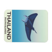 Thailand Phi Phi-eilanden Reisposter Magneet (Horizontaal)