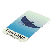 Thailand Phi Phi-eilanden Reisposter Magneet (Linkerzijde)