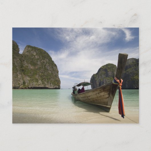 Thailand, Phi Phi Lay-eiland, Maya Bay. Briefkaart (Voorkant)