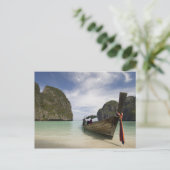 Thailand, Phi Phi Lay-eiland, Maya Bay. Briefkaart (Staand voorkant)