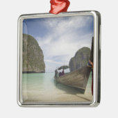 Thailand, Phi Phi Lay-eiland, Maya Bay. Metalen Ornament (Links)