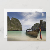 Thailand, Phi Phi Lay Island, Maya Bay. Briefkaart (Voorkant / Achterkant)