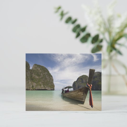 Thailand, Phi Phi Lay Island, Maya Bay. Briefkaart (Staand voorkant)
