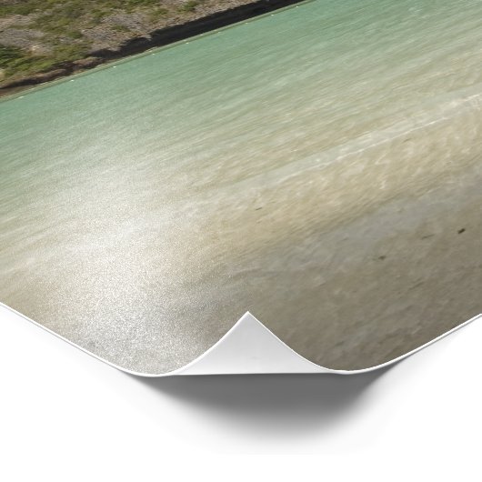 Thailand, Phi Phi Lay Island, Maya Bay. Foto Afdruk (Hoek)