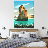 Thailand Phuket Canvas Afdruk (Insitu (Slaapkamer))