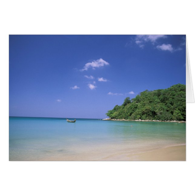 Thailand, Phuket-eiland. Strand. (Voorkant Horizontaal)