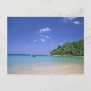 Thailand, Phuket-eiland. Strand. Briefkaart