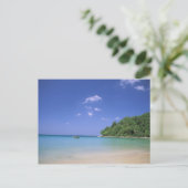 Thailand, Phuket-eiland. Strand. Briefkaart (Staand voorkant)
