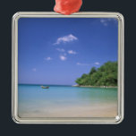 Thailand, Phuket Island. Beach. Metalen Ornament<br><div class="desc">Thailand,  Phuket Island Beach � David R. Frazier/DanitaDelimont.com</div>