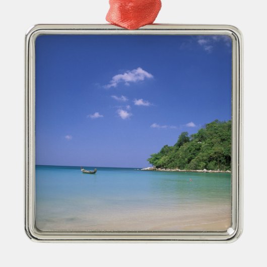 Thailand, Phuket Island. Beach. Metalen Ornament (Voorkant)