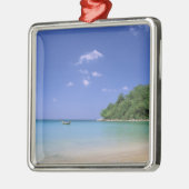 Thailand, Phuket Island. Beach. Metalen Ornament (Links)