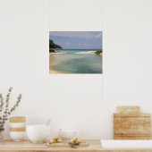 Thailand, Phuket, Nai Harn strand. Poster (Keuken)
