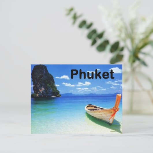 Thailand Phuket (St.K.) Briefkaart (Staand voorkant)