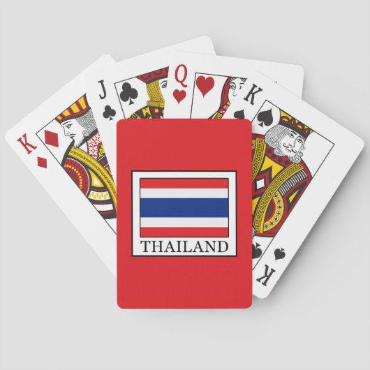 Thailand Pokerkaarten (Achterkant)