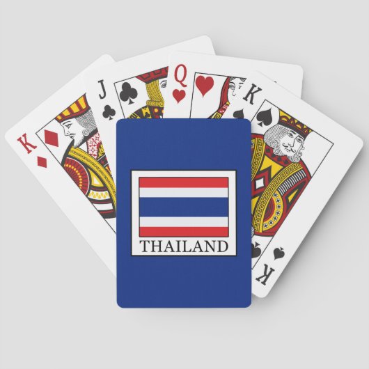 Thailand Pokerkaarten (Achterkant)