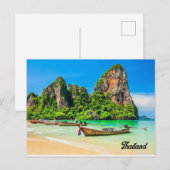 Thailand Postal card. Briefkaart (Voorkant / Achterkant)