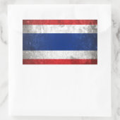 Thailand Rechthoekige Sticker (Tas)