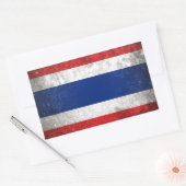 Thailand Rechthoekige Sticker (Envelop)