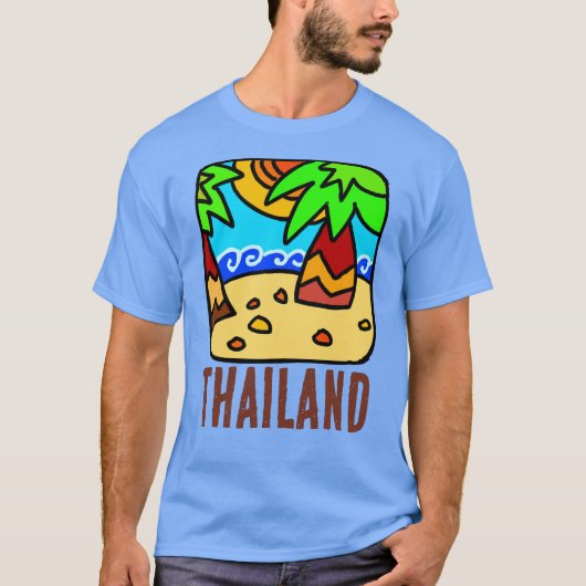 Thailand Reis T-shirt (Voorkant)
