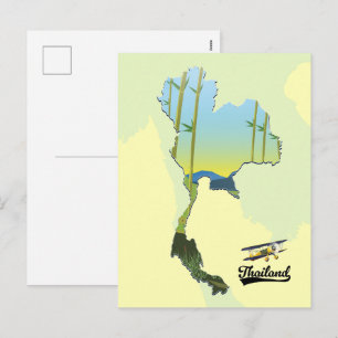 Thailand Reisgids kaart